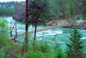 El pont sobre el riu Spokane