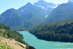 Per l'alta muntanya del parc nacional North Cascades