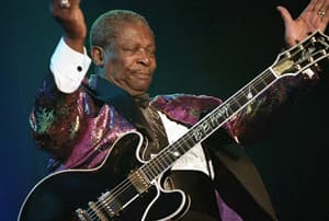 B.B. King, un dels grans guitarristes del blues