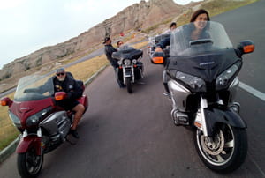 Motos al Badlands National Park