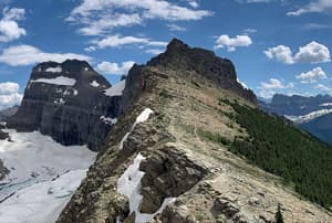 Highline trail al Parc Nacional Glacier en el nord de Montana