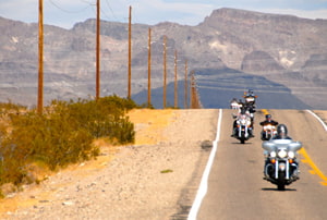 Prop de la frontera de Nevada i Arizona